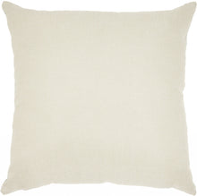 Load image into Gallery viewer, Tan and White Cotton Floral Star | Throw Pillow