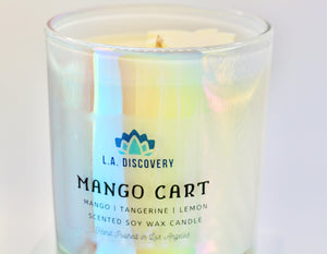 LA Discovery candles 'Mango Cart' Candle | Mango + Tangerine + Lemon