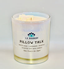 Load image into Gallery viewer, LA Discovery candles &#39;Pillow Talk&#39; Scented Candle | White Sage + Lavender + Rainfall