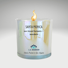 Load image into Gallery viewer, LA Discovery candles Sun kissed Turmeric + Mandarin | Santa Monica Beach Inspired Candle