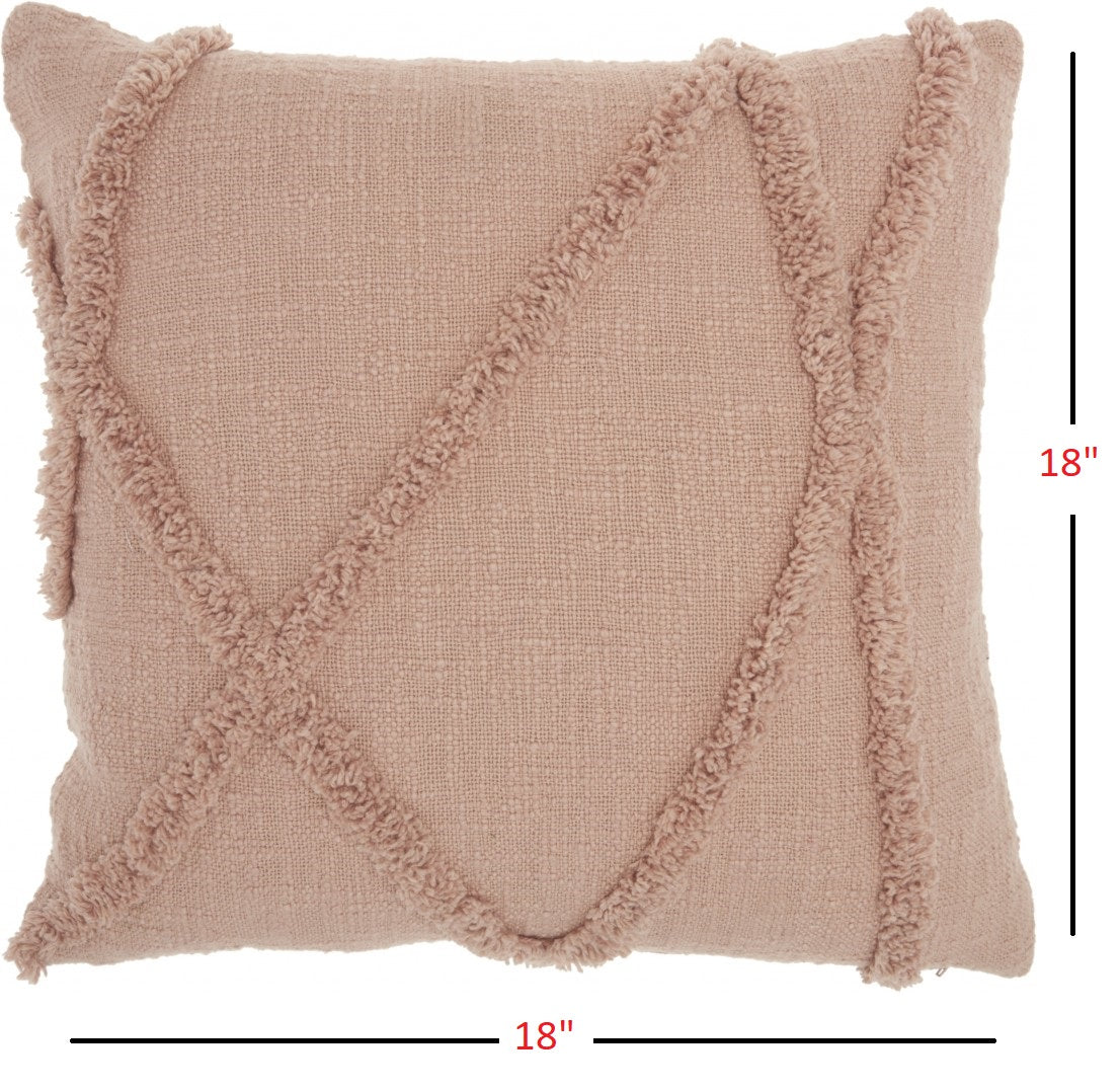 Decorative Pillows, Throw Pillow, Blush Pink