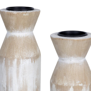 image-distressed-white-candle-holders-boho-home-decor-la-discovery-shop