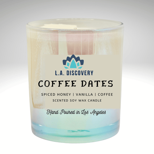 L.A. Discovery candles 'Coffee Dates' Scented Candle | Spiced Honey + Vanilla + Fresh Coffee