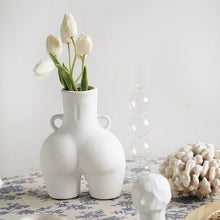 Load image into Gallery viewer, L.A. Discovery &#39;Curves&#39; Ceramic Flower Vase
