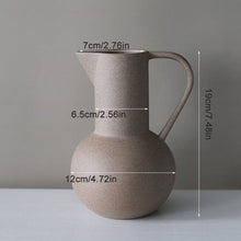 Load image into Gallery viewer, L.A. Discovery milk jug Nordic Style Ceramic Vase