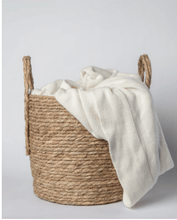 Load image into Gallery viewer, L.A. Discovery Seagrass Woven Basket with Handles