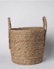 Load image into Gallery viewer, L.A. Discovery Seagrass Woven Basket with Handles