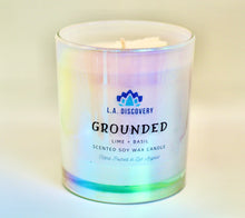 Load image into Gallery viewer, LA Discovery candles &#39;Grounded&#39; Scented Candle | Lime + Basil