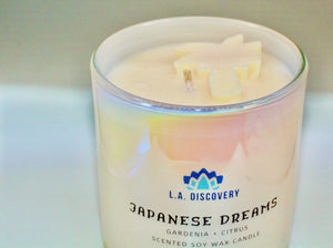 LA Discovery candles 'Japanese Dreams' Scented Candle | Gardenia + Citrus