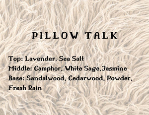 LA Discovery candles 'Pillow Talk' Scented Candle | White Sage + Lavender + Rainfall