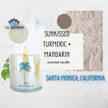 Load image into Gallery viewer, LA Discovery candles Sun kissed Turmeric + Mandarin | Santa Monica Beach Inspired Candle