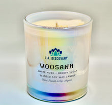 Load image into Gallery viewer, LA Discovery candles &#39;Woosahh&#39; Scented Candle | White Musk + Brown Sugar