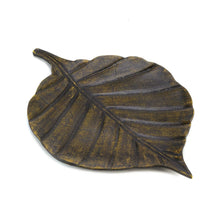Load image into Gallery viewer, LA Discovery Decorative Tray Metal Leaf
